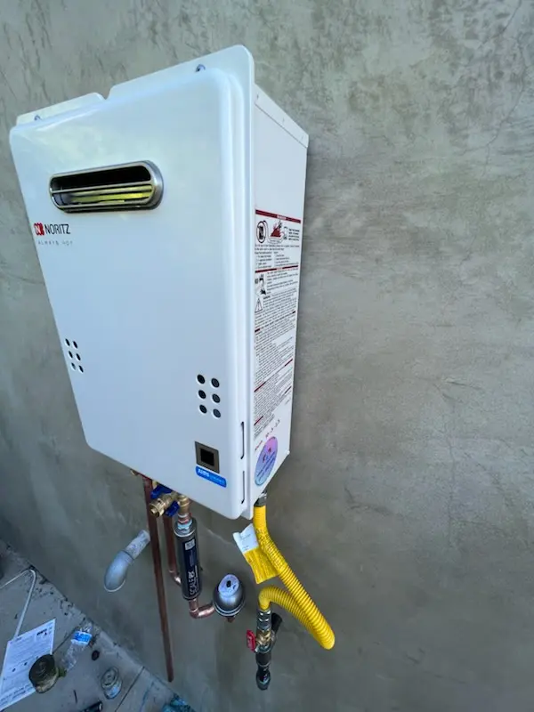 Tankless water heater installation for Granite Quarry homes